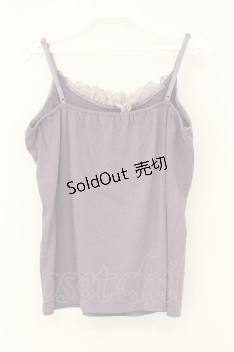 画像3: axes femme / ミニバラキャミソール M パープル O-26-08-08-053-AX-TO-OW-OS (3)