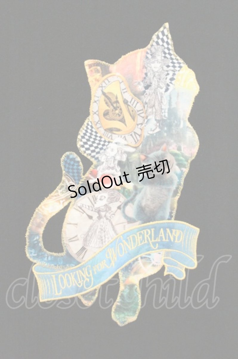 画像2: PINK HOUSE / CHELSEA Disney ふしぎの国のアリス トレーナー 2(S) クロ O-26-08-08-058-LO-TO-OW-OS (2)