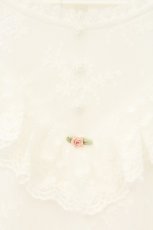 画像2: Eri Aino's collaboration / TT*AINパフSレースPO　マノンローズ　プルオーバー 6L シロ O-26-08-08-063-LO-TO-OW-OS (2)