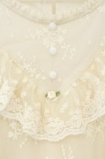 画像2: Eri Aino's collaboration / TT*AINパフSレースPO　マノンローズ　プルオーバー 6L ベージュ O-26-08-08-067-LO-TO-OW-OS (2)