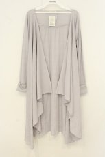 画像1: axes femme / 後ろレースアップトッパーカーディガン M グレー O-26-08-08-075-AX-TO-OW-OS (1)