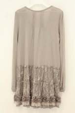 画像3: axes femme / 裾デザインロングカーデ M グレー O-26-08-08-081-AX-TO-OW-OS (3)