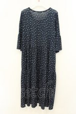 画像3: axes femme / ドットワンピース M ネイビー O-26-08-08-084-AX-OP-OW-OS (3)