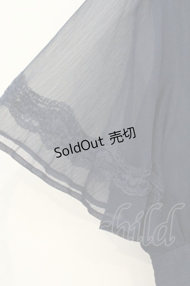 画像2: axes femme / ティアードワンピース M ネイビー O-26-08-08-087-AX-OP-OW-OS (2)