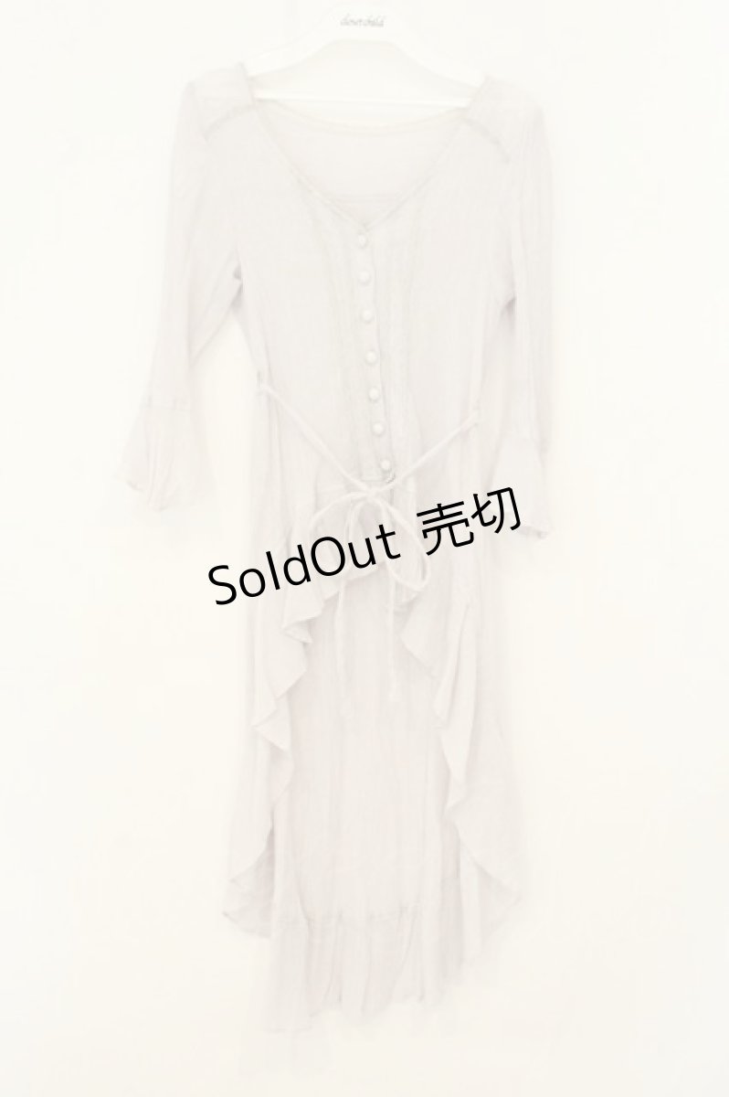 画像1: axes femme / ベルト付イレヘムカーデ M グレー O-26-08-08-091-AX-TO-OW-OS (1)