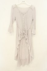 画像1: axes femme / ベルト付イレヘムカーデ M グレー O-26-08-08-091-AX-TO-OW-OS (1)