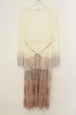 画像1: axes femme / グラデーションレースガウン M ピンクグラデ O-26-08-08-095-AX-TO-OW-OS (1)