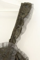 画像3: axes femme POETIQUE / ビスチェデザインチュールワンピース M グリーン O-26-08-08-096-AX-OP-OW-OS (3)