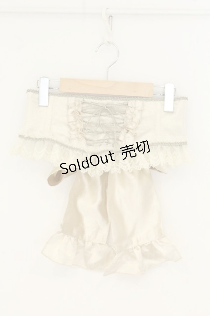 画像1: Enchantlic Enchantilly / リボンコルセット  シャンパンベージュ O-26-08-08-020-LO-TO-IG-OS (1)