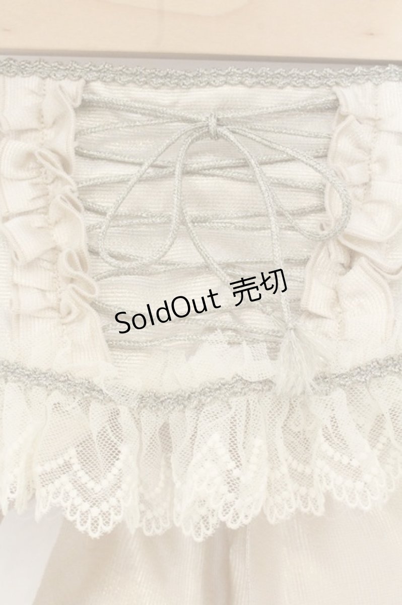 画像2: Enchantlic Enchantilly / リボンコルセット  シャンパンベージュ O-26-08-08-020-LO-TO-IG-OS (2)