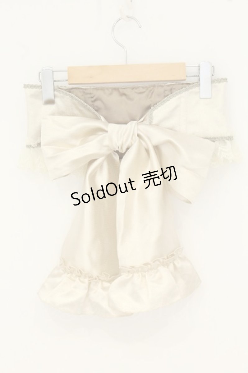 画像3: Enchantlic Enchantilly / リボンコルセット  シャンパンベージュ O-26-08-08-020-LO-TO-IG-OS (3)
