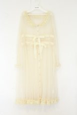 画像1: Vallee lys / Nocturne Tulle Cardigan カーディガン  アイボリー O-26-08-09-037-GO-TO-IG-OS (1)