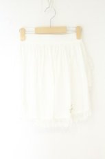 画像1: Vallee lys / Lace　Apron（レースエプロン）  ホワイト O-26-08-09-002-GO-SK-IG-OS (1)