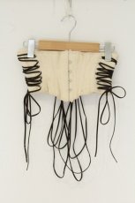 画像1: ATELIER PIERROT / Decay Gauze Corset（ディケイガーゼコルセット）  アイボリー O-26-08-09-027-EL-TO-IG-OS (1)