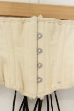 画像2: ATELIER PIERROT / Decay Gauze Corset（ディケイガーゼコルセット）  アイボリー O-26-08-09-027-EL-TO-IG-OS (2)