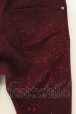画像4: NAOTO SEVEN / プリントブリーチデニムパンツ EUR26 マゼンタ系 O-26-08-10-026-HN-PA-IG-OS (4)