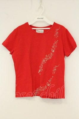 Preview of 龍プリントTシャツ  レッド