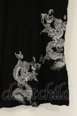 画像3: gouk / レースアップデザインTシャツ  ブラック O-26-08-10-055-GO-TS-IG-OS (3)
