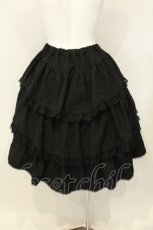 画像4: MIHO MATSUDA / レース配色アシメスカート  ブラック O-26-08-10-007-GO-SK-OW-OS (4)