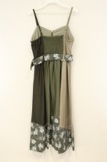 画像3: axes femme / パッチワークワンピース M グリーン O-26-08-10-021-AX-OP-OW-OS (3)