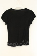画像3: BPN / レース配色パフスリTシャツ M クロ O-26-08-11-030-GO-TO-IG-OS (3)