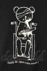 画像2: PEACE NOW / くまプリントTシャツ M ブラック O-26-08-11-033-PU-TS-IG-OS (2)