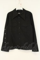 画像1: PEACE NOW / ウェスタン風ブラウス M ブラック O-26-08-11-036-PU-BL-IG-OS (1)