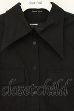 画像2: PEACE NOW / ウェスタン風ブラウス M ブラック O-26-08-11-036-PU-BL-IG-OS (2)