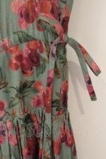 画像3: Jane Marple Dans Le Salon / Winter cherries drawstring dress（ウィンターチェリードローストリングドレス） M グリーン O-26-08-11-038-JM-OP-IG-OS (3)