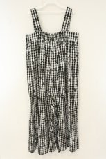 画像4: Jane Marple Dans Le Salon / Picnic clothサロペットドレス M クロ*シロ O-26-08-11-039-JM-OP-IG-OS (4)