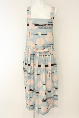 Preview of Jolies broderies apron dress（ジョリスブロードリーエプロンドレス） M サックス