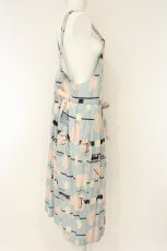画像3: Jane Marple / Jolies broderies apron dress（ジョリスブロードリーエプロンドレス） M サックス O-26-08-11-040-JM-OP-IG-OS (3)