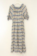 画像5: Jane Marple / Parade smock dress（パレードスモックエプロン） M シロ×ブルー O-26-08-11-041-JM-OP-IG-OS (5)