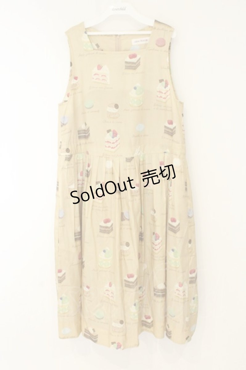 画像1: Jane Marple / Patisserie francaiseタブリエドレス（パティスリーフランセーズ） M キャラメル O-26-08-11-043-JM-OP-IG-OS (1)