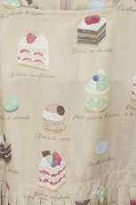 画像2: Jane Marple / Patisserie francaiseタブリエドレス（パティスリーフランセーズ） M キャラメル O-26-08-11-043-JM-OP-IG-OS (2)