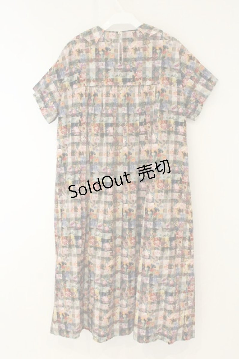 画像4: Jane Marple Dans Le Salon / Archive Gingham tablier dress（アーカイブギンガムタブエイエドレス） M クロ系 O-26-08-11-044-JM-OP-IG-OS (4)