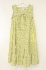 画像1: Jane Marple / Manon tiered dress（マノンティアードドレス） M イエロー系 O-26-08-11-045-JM-OP-IG-OS (1)