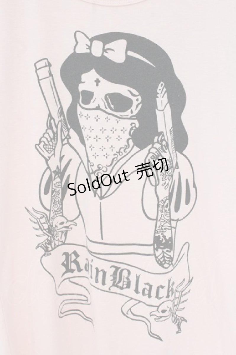 画像2: GLAD NEWS / ダークグラフィックTシャツ  ピンク O-26-08-11-056-PU-TO-OW-OS (2)