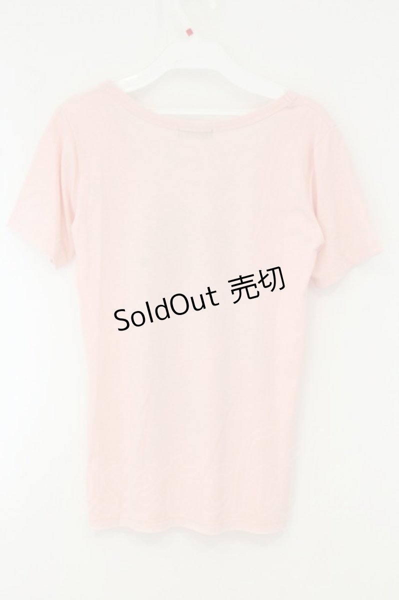画像3: GLAD NEWS / ダークグラフィックTシャツ  ピンク O-26-08-11-056-PU-TO-OW-OS (3)