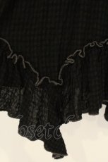 画像3: ALGONQUINS / ベスト付きシャツワンピース F ブラック O-26-08-11-060-AL-OP-OW-OS (3)