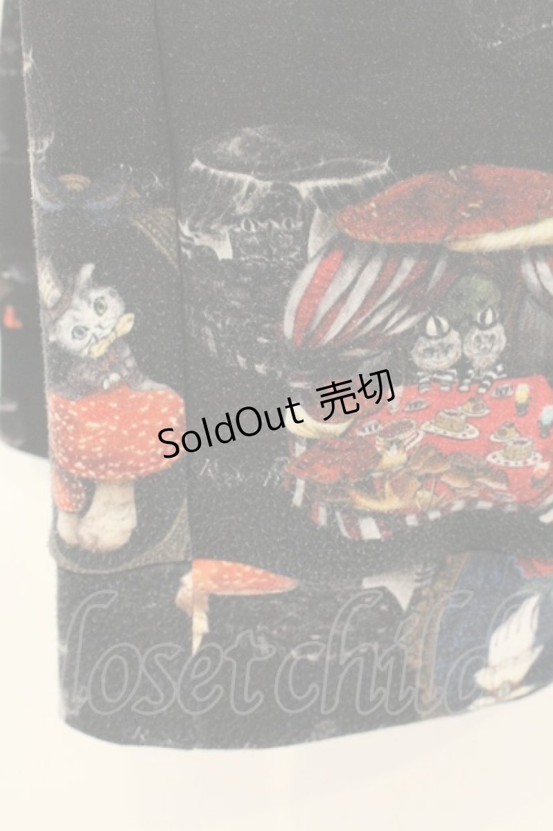 画像3: Royal Princess Alice / Sweet Poison Garden・Ringoコラボ　パーカー  クロ O-26-08-11-066-LO-TO-OW-OS (3)