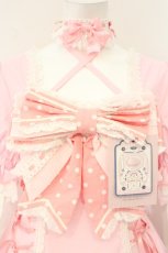 画像2: Hoshibako Works / Sweet Unbirthday　デコレーションワンピース M ピンク O-26-08-11-072-LO-OP-OW-OS (2)
