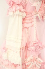 画像4: Hoshibako Works / Sweet Unbirthday　デコレーションワンピース M ピンク O-26-08-11-072-LO-OP-OW-OS (4)