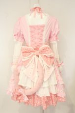 画像6: Hoshibako Works / Sweet Unbirthday　デコレーションワンピース M ピンク O-26-08-11-072-LO-OP-OW-OS (6)