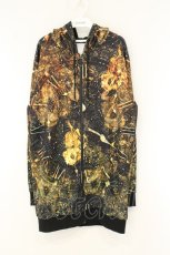 画像1: NieR Clothing / 転写ZIPパーカー F 時計盤（ブラック） O-26-08-11-009-PU-TO-OW-OS (1)