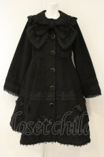 画像1: Chalmiere / メニーリボンコート M クロ O-26-08-11-077-AX-CO-OW-OS (1)