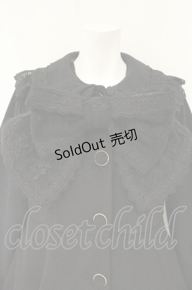 画像2: Chalmiere / メニーリボンコート M クロ O-26-08-11-077-AX-CO-OW-OS (2)