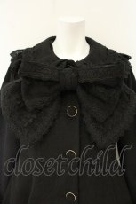 画像2: Chalmiere / メニーリボンコート M クロ O-26-08-11-077-AX-CO-OW-OS (2)