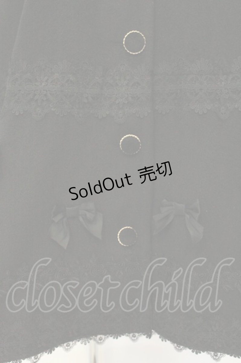 画像3: Chalmiere / メニーリボンコート M クロ O-26-08-11-077-AX-CO-OW-OS (3)