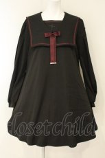 画像1: Amavel / Heart Crossフードセーラーワンピース  クロ O-26-08-11-084-CA-TO-IG-OS (1)